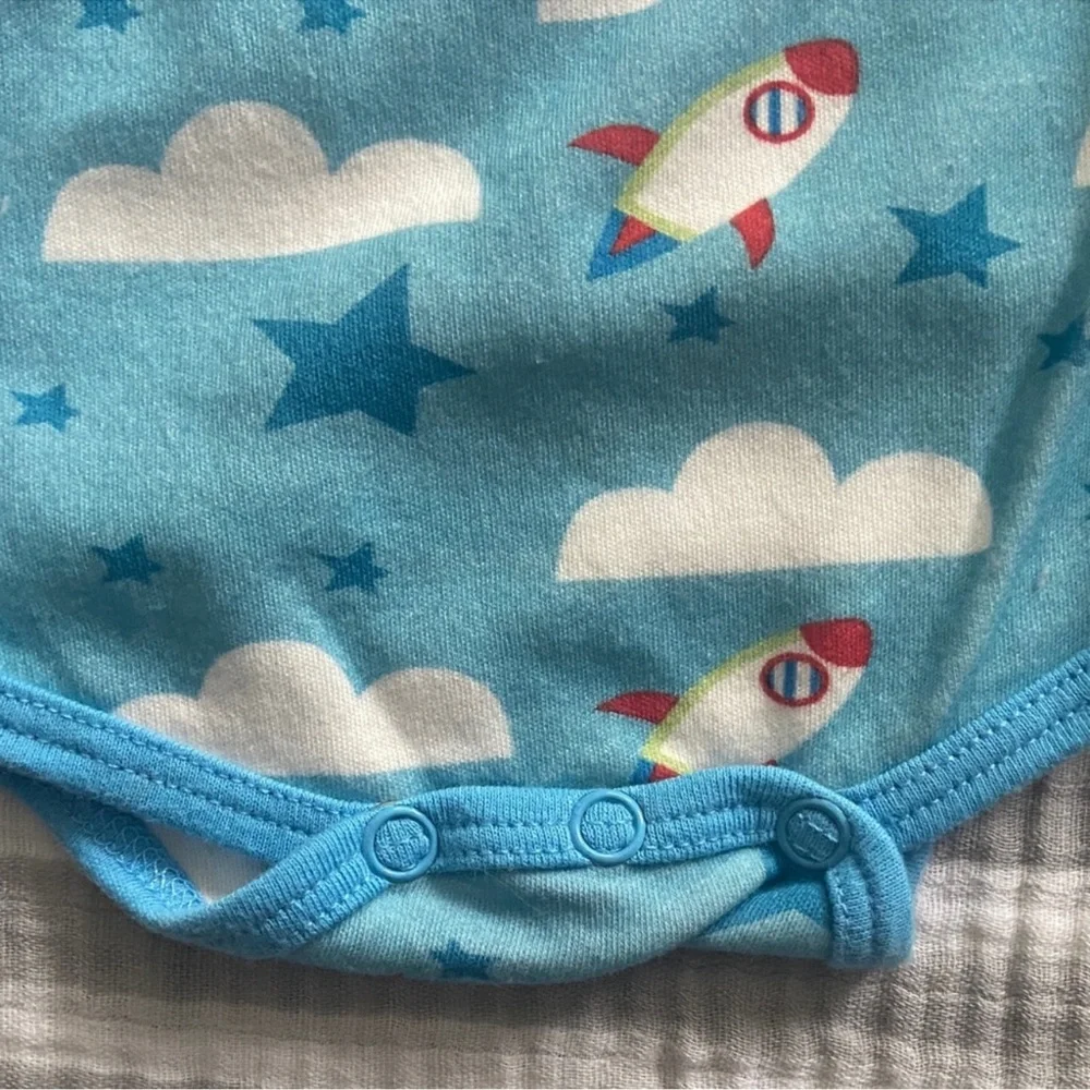 Blue and White Babe Set Size 0-3 M